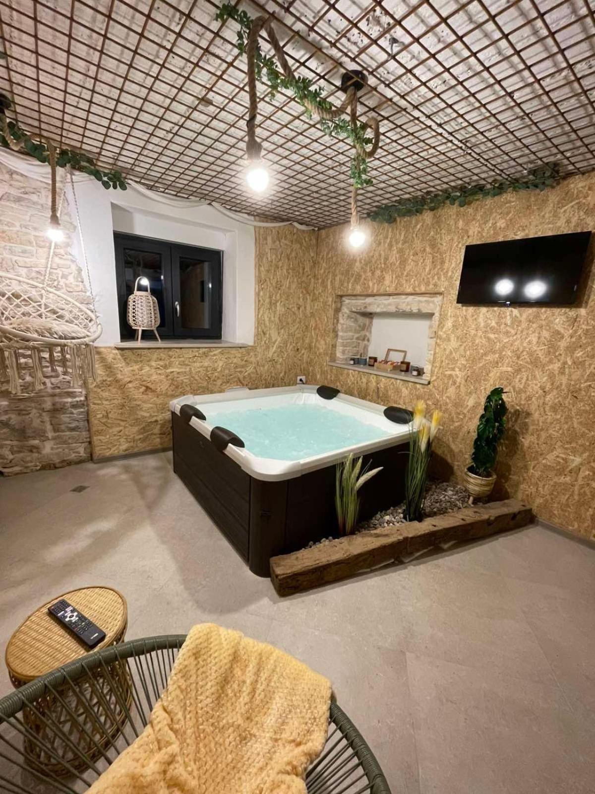 House With Pool Poli Stare Nuoni Villa Žminj Exteriör bild